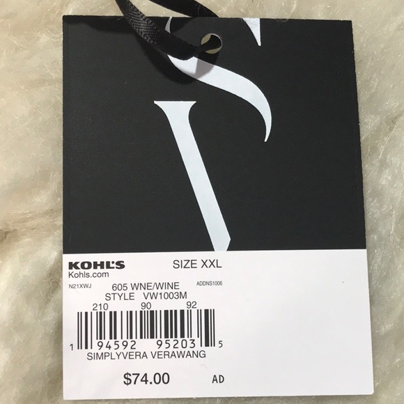 NWT Simply Vera Wang Surplice Jumpsuit sleeveless one piece pants outfit - Picture 9 of 11